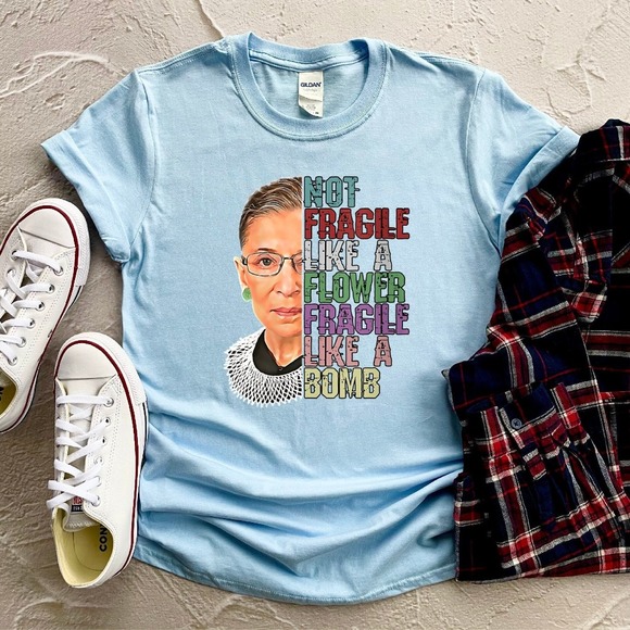 Ruth Bader Ginsburg Shirt, Notorious T-Shirt, Women's Rights Equality Shirts - Picture 1 of 2